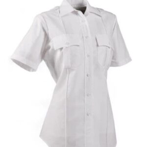 EB-P811LC-WH Women's Short Sleeve Paragon Plus Shirt, White, NO CUSTOMIZATION - BLANK