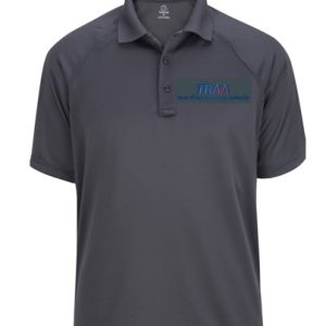 CES1517-SG Tactical Snag Proof Polo, Steel Grey with TRAA Logo, Left Chest